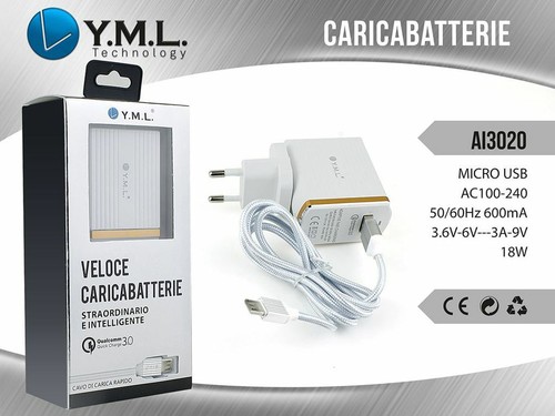 Caricabatteria rete usb - caricabatteria,