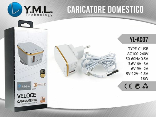 Caricabatteria rete usb - rete,